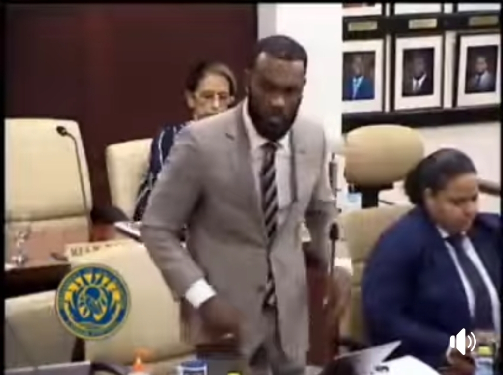 New GEBE Video Today 7 St Maarten Parliamentarian Raeyhon Peterson 👀

